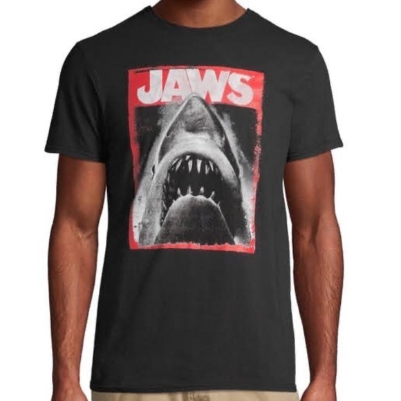 B2G1F! Jaws | White Shark Graphic Tee - Picture 2 of 8